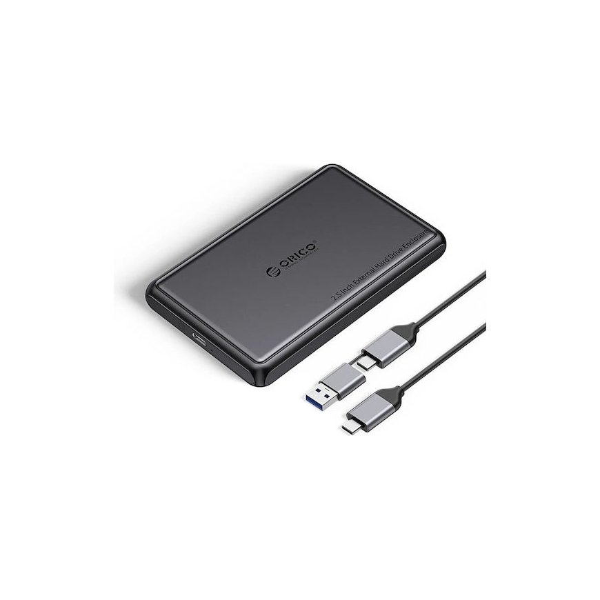 Orico DDL25-C3 2.5" HDD|SSD USB-C 5Gb|s Disk Drive - Juodas – 2