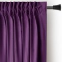 AmeliaHome CURT/AH/VELVET/PLEAT/PLUM/140X245/1PC AmeliaHome CURT/AH/VELVET/PLEAT/PLUM/140X245/1PC