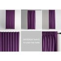 AmeliaHome CURT/AH/VELVET/PLEAT/PLUM/140X245/1PC AmeliaHome CURT/AH/VELVET/PLEAT/PLUM/140X245/1PC