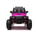 Lean Cars Dvivietis elektromobilis vaikams Jeep JC666, rožinis Lean Cars Dvivietis elektromobilis vaikams Jeep JC666, rožinis
