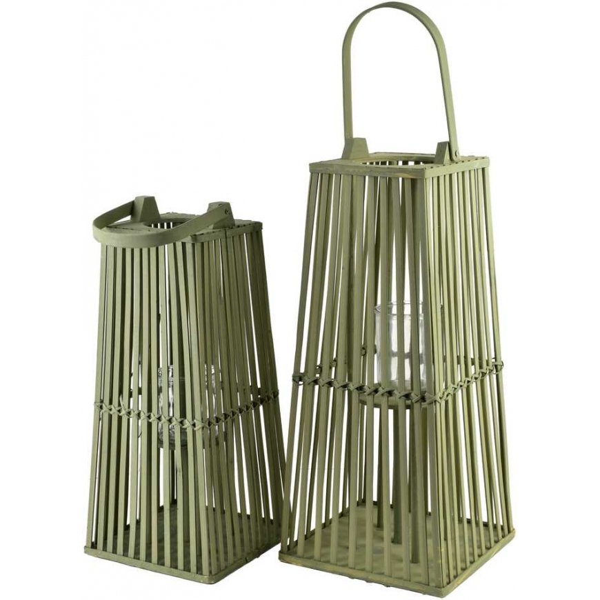 Mondex LUCIE Vihreä lamppu 26,5xh57cm – 2