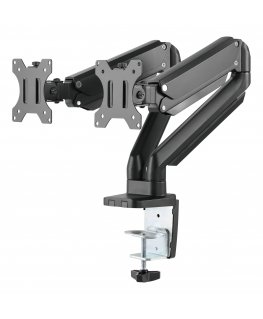 Deltaco ARM-0351 monitori kinnitus ja alus 81,3 cm (32") Laud Must