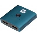 HP Blue HDMI Switch, DHC-HD01V, HDMI F – 2x HDMI F, Morandi blue, Hewlett-Packard