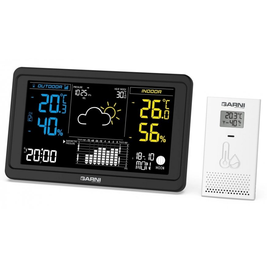 GARNI 618B Precise Must, Valge LCD DC/aku – 3