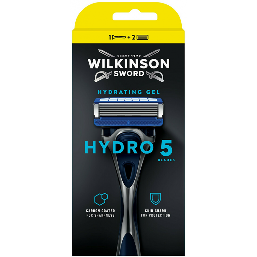 „Wilkinson Sword Hydro 5“ habemeajamis kahe vahetatava peaga