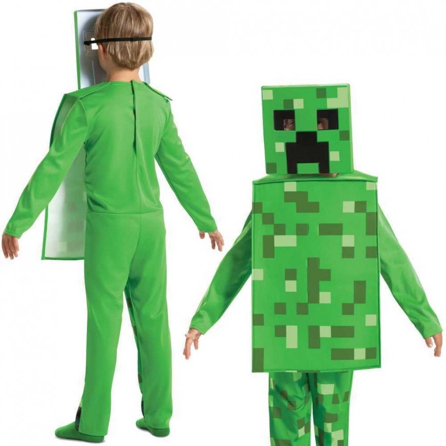 Minecraft Suknelē Minecraft Creeper kostīms 10/12