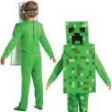 Suknelė Minecraft Creeper kostiumas 10/12 metų