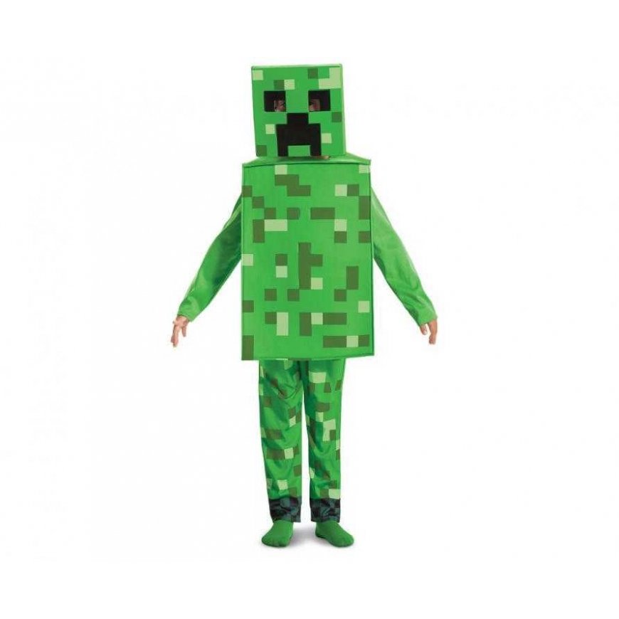 Minecraft Creeper -puku 10/12-vuotiaille – 5