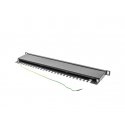 Lanberg PPS5-0024-B patch panel 0.5U Lanberg PPS5-0024-B patch panel 0.5U