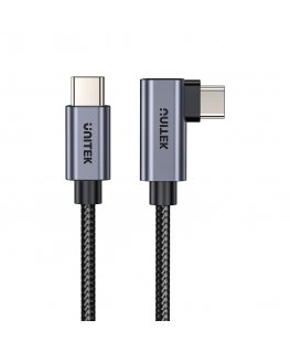 UNITEK C14123BK-5M USB cable USB 2.0 USB C Black, Grey