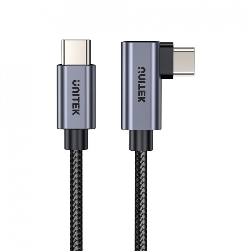 UNITEK C14123BK-5M USB cable USB 2.0 USB C Black, Grey
