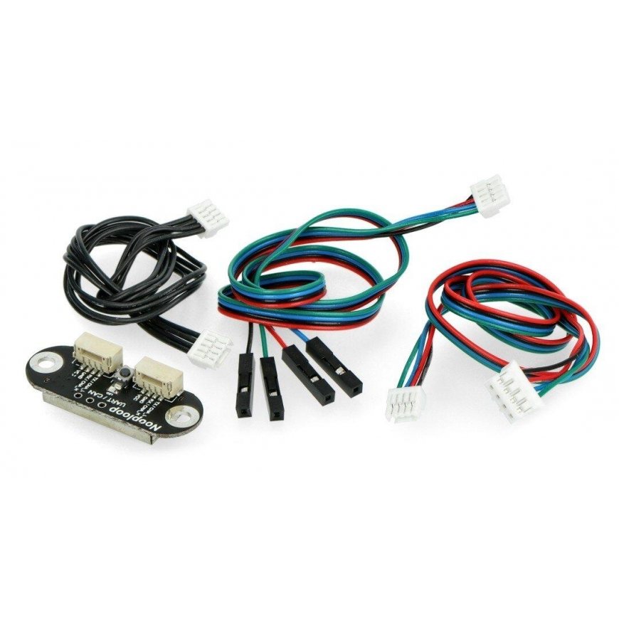 TOF lazerinis atstumo jutiklis, 8 m, UART / CAN, DFRobot SEN0337 – 4