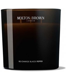 Molton Brown Re-Charge Musta Pipra Küünal lõhnav küünal, 600 g