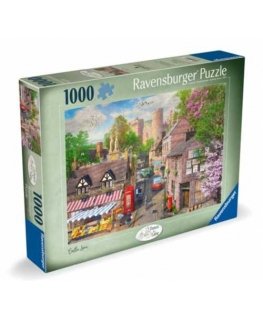 Ravensburger pusle: Kaunis tänav lossi juurde