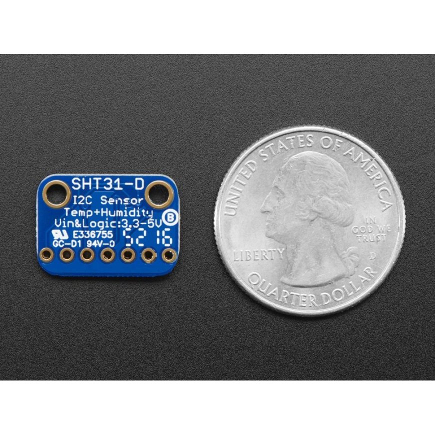 Adafruit SHT31-D - temperature and humidity sensor I2C 3.3V-5V – 3