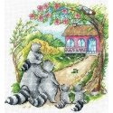 Beldizart Kryželiu embroidery kit "Housewarming. Bears" SANN-31 Beldizart Kryželiu embroidery kit "Housewarming. Bears" SANN-31