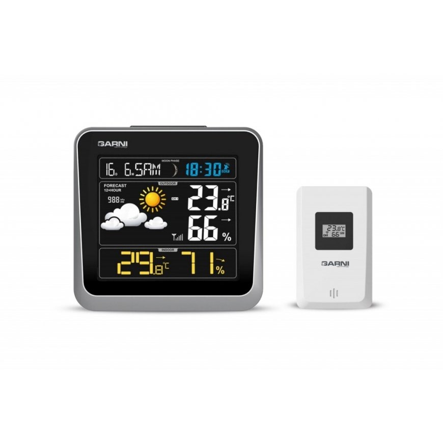 GARNI 525 Black, Silver AC/Battery