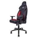 Thermaltake GGC-VCO-BRLWDS-01 žaidimų kėdė Žaidimų krėslas Paminkštinta sėdynė Juoda, Raudona