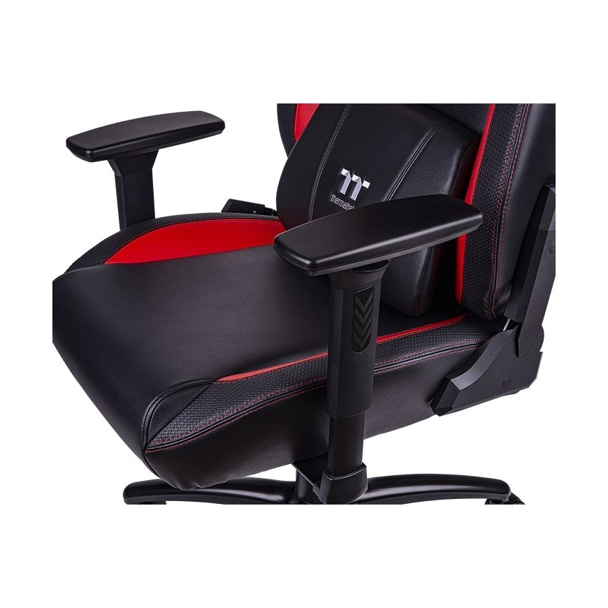 Thermaltake GGC-VCO-BRLWDS-01 геймерское кресло Игровое кресло Мягкое сиденье Черный, Красный – 5