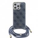 Guess PU 4G Metal Logotipo Stovo Kameros Rėmelis Dėklas iPhone 15 Pro Guess PU 4G Metal Logotipo Stovo Kameros Rėmelis Dėklas iPhone 15 Pro