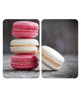 WENKO Macarons lõikelaud kööki Nelinurkne Klaas, Plast Mitmevärviline