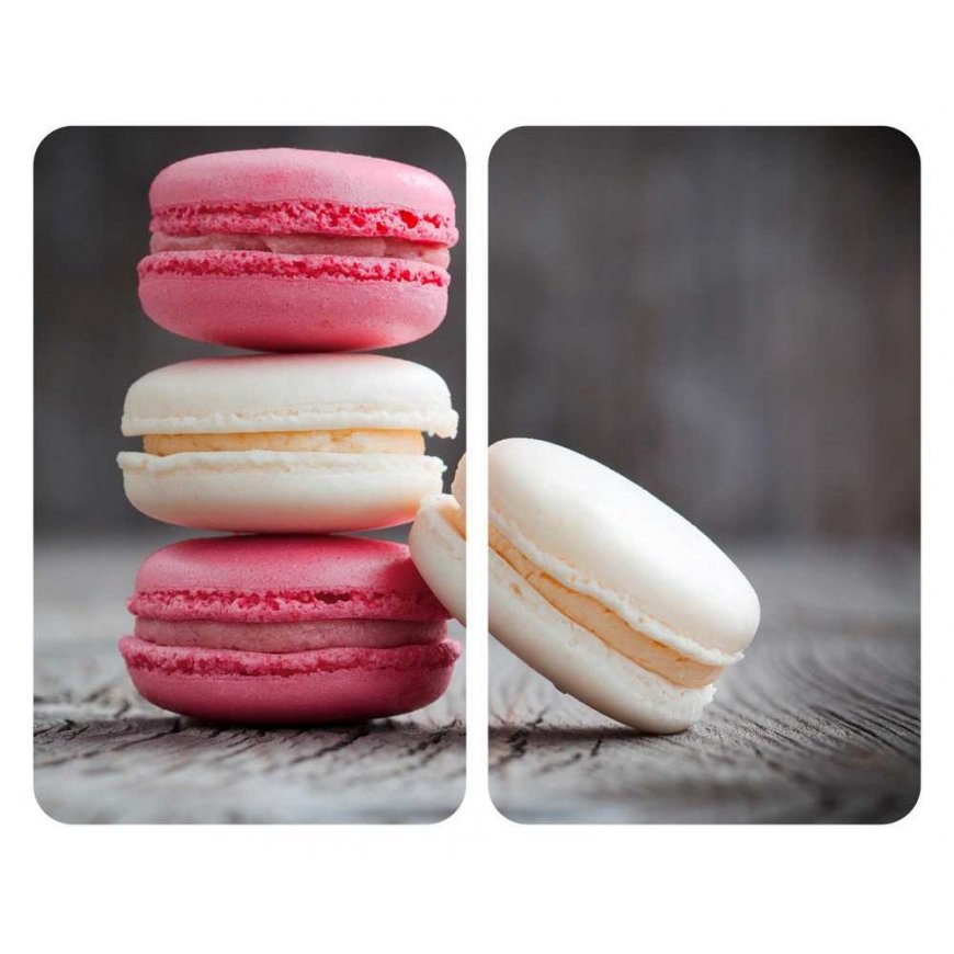 WENKO Macarons kitchen cutting board Rectangular Glass, Plastic Multicolour