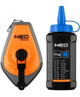 Neo Tools Kreidos līnija 3:1, plastmasas korpuss + zila krīta