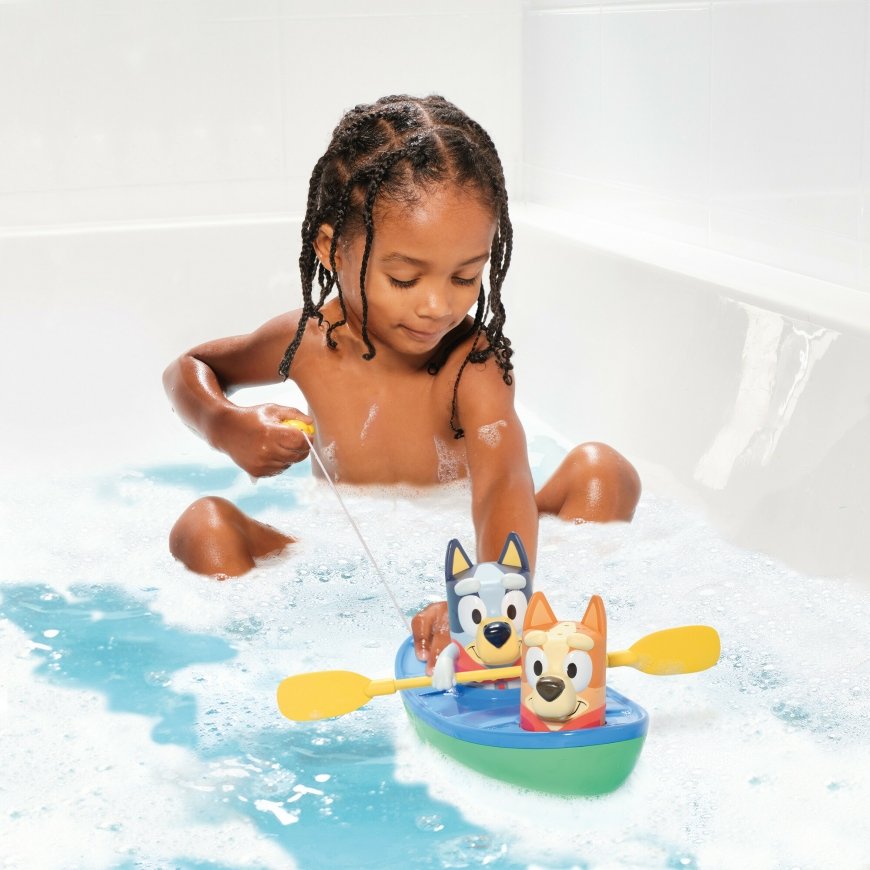 Tomy E73670 kylpylelu, lelu & tarra Kylpyvene Monivärinen – 5