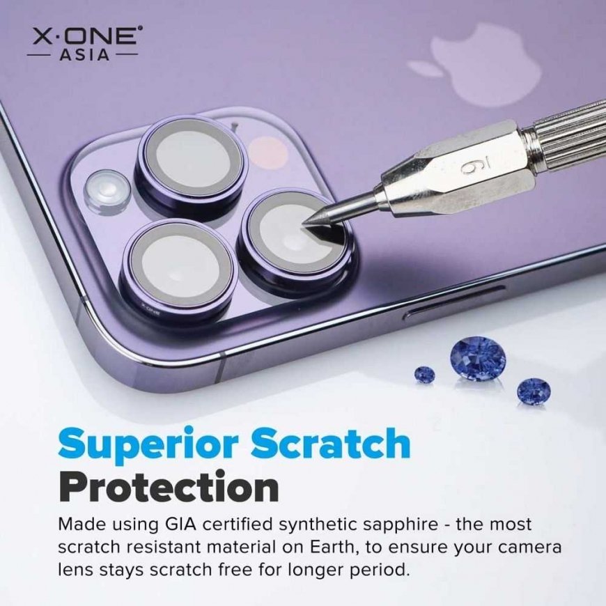 X-ONE Sapphire Camera Armor - designed for Samsung Galaxy S25 – 3