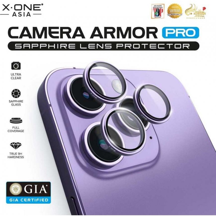 X-ONE Sapphire Camera Armor - skirtas Samsung Galaxy S25 – 5