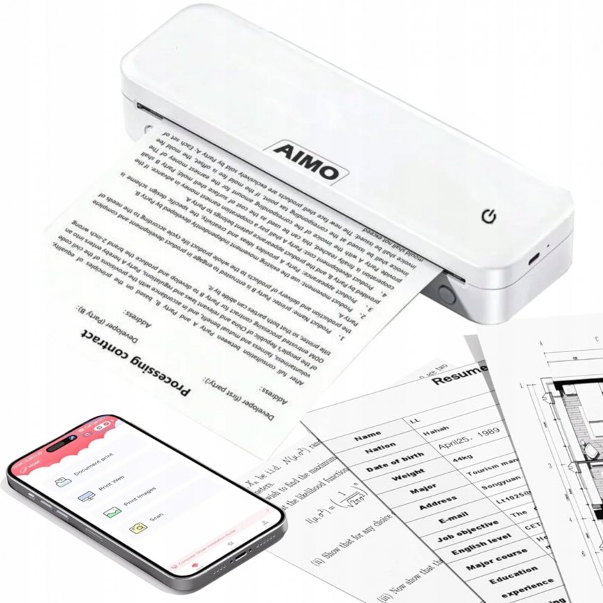 Phomemo Portable Thermal Printer A4 Inkless Bluetooth iOS/Android / Phomemo / M832 / Ball – 2