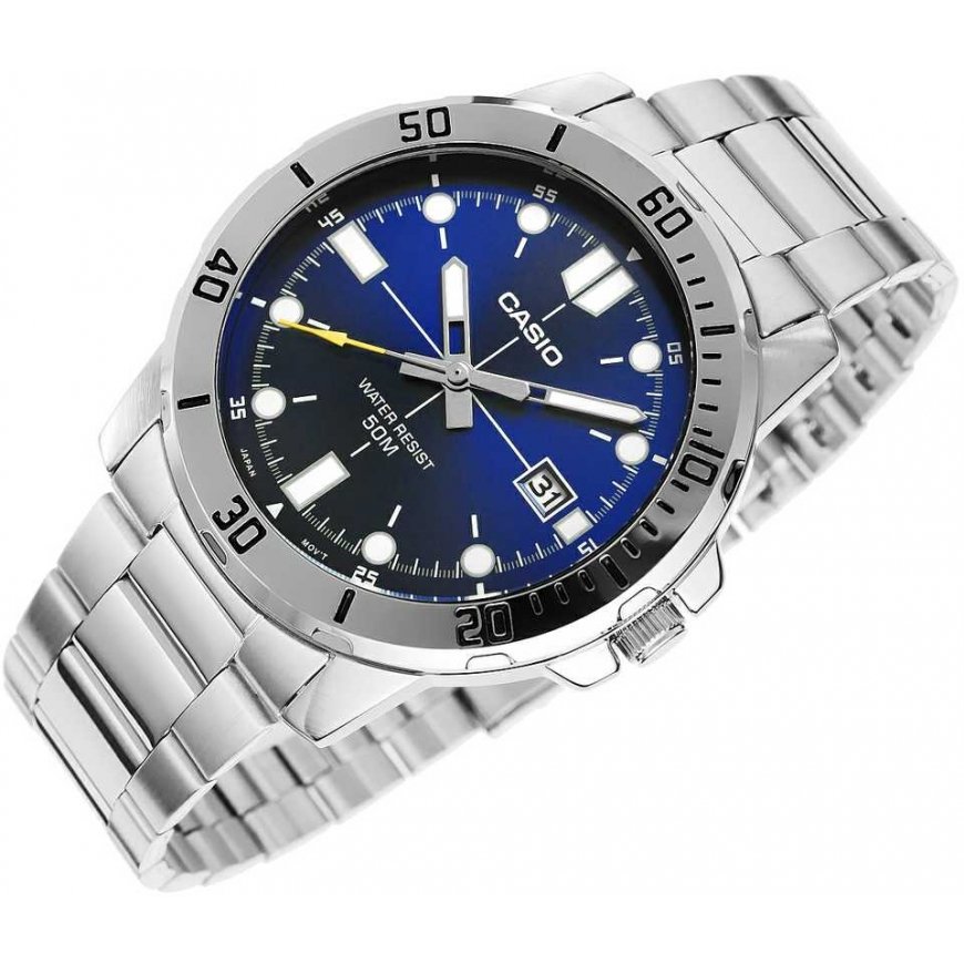 Laikrodis CASIO VĪRIEŠU LAIKRODIS MTP-VD01D-2E (zd185c) + KASTE – 4