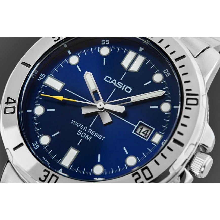 CASIO MEN'S WATCH MTP-VD01D-2E (zd185c) + BOX – 5