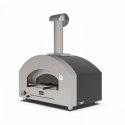 Alfa Forni Futuro 2 Pizzas Hybrid Silver Black