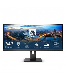 Philips B Line 346B1C/00 монитор для ПК 86,4 cm (34") 3440 x 1440 пикселей Quad HD ЖК Черный