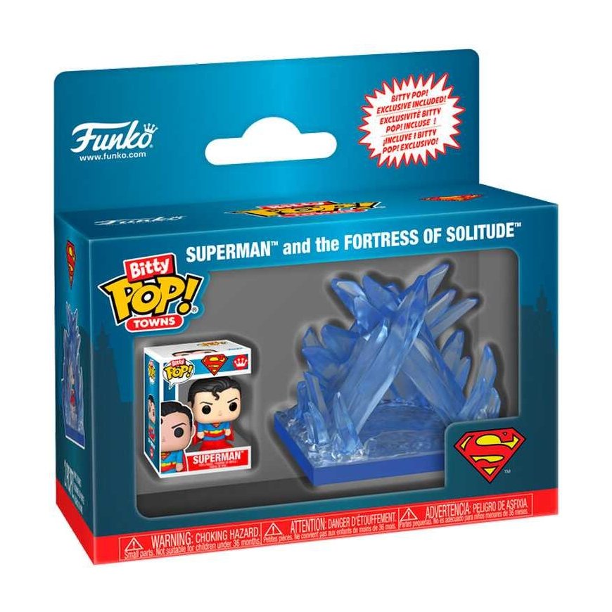 Funko Bitty POP figūra Town DC Comics Supermens Vienatnes cietoksnis – 2