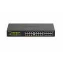 NETGEAR GS324P Неуправляемый Gigabit Ethernet (10/100/1000) Питание по Ethernet (PoE) 1U Черный