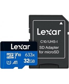 MEMORY MICRO SDXC 32GB UHS-I/W/A LMSBLPL032G-BNANG LEXAR