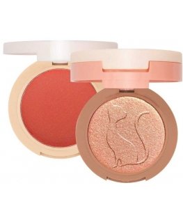 Joko J.CAT BEAUTY_2 1 tükike kooki meik + highlighter meik ja highlighter 2in1 103 Mcflirty 12.1g