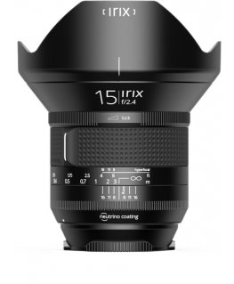 Irix Firefly, 15mm f/2.4 SLR Ultra plats objektīvs Melns
