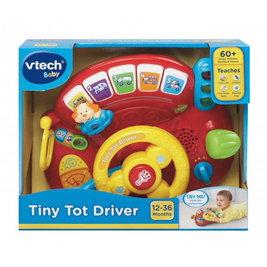 VTECH Interaktīva rotaļlieta Stūre mazajam šoferim (Angļu val.)