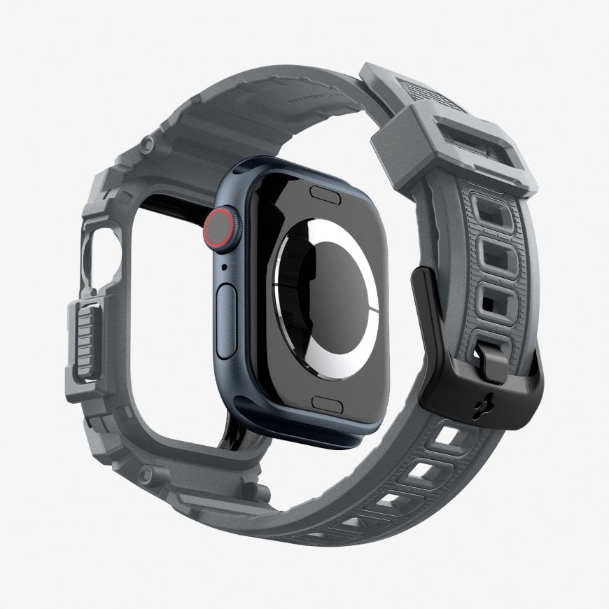 Spigen Rugged Armor Pro Mälukaardi karp Tumehall Termoplast-polüuretaan (TPU) – 4