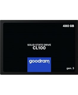 Goodram CL100 gen.3 480 GB 2.5" Serial ATA III 3D NAND
