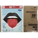 Beldizart SALE Wizard 3D paper construction set Lips Black/Red PP-1GUB-2BR