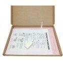 Beldizart SALE Wizard 3D paper construction set Lips Black/Red PP-1GUB-2BR
