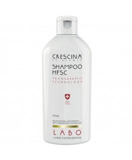 Labo, Crescina, Transdermic HFSC, Matu šampūns, pret matu izkrišanu, 200 ml
