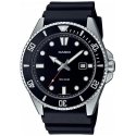 Casio MDV-107-1A1VEF rannekello Kvartsi musta, Ruostumaton teräs Ruostumaton teräs Casio MDV-107-1A1VEF rannekello Kvartsi musta, Ruostumaton teräs Ruostumaton teräs