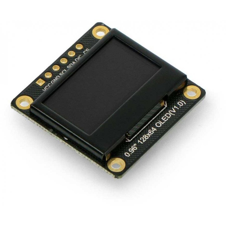 Dfrobot Vienspalvis OLED grafiskais ekrāns 0