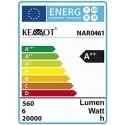 Kapinallinen pöytälamppu suurennuslasilla 5D 6W 6500K Kapinallinen pöytälamppu suurennuslasilla 5D 6W 6500K