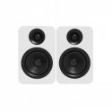KANTO AUDIO PAIR Computer Speakers - PASSIVE SPEAKERS WITH 1" SILK DOME TWEETER AND 4" KEVLAR WOOFER - White KANTO AUDIO PAIR Computer Speakers - PASSIVE SPEAKERS WITH 1" SILK DOME TWEETER AND 4" KEVLAR WOOFER - White